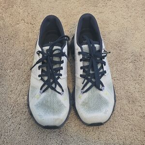 Women's Athletic Shoes in White and Black